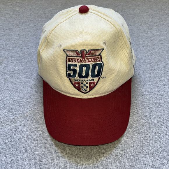 Indy Motor Speedway Mens 91st Running Indy 500 May 27 2007 Hat Beige One Size - Picture 1 of 9